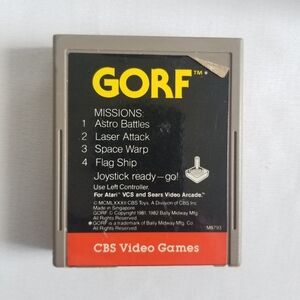 Gorf Atari Video Game